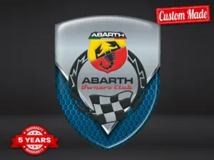 Fiat Abarth Autoaufkleber Robust Stern Hochwertig